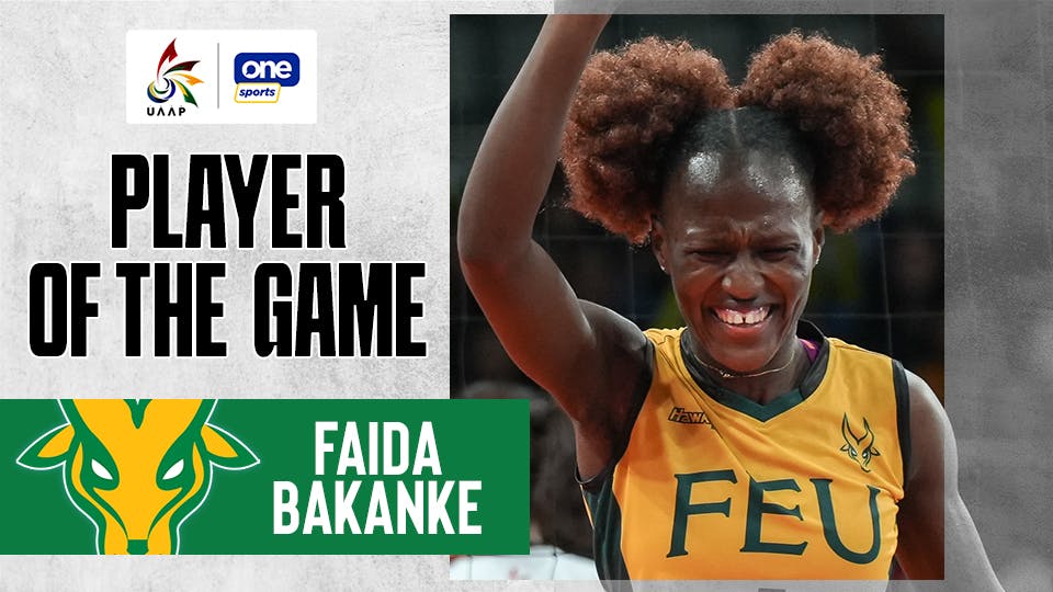 UAAP Player of the Game Highlights: Faida Bakanke pushes FEU to Final Four